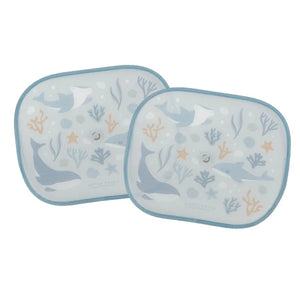 Little Dutch Car Sunshades - Ocean Dreams Blue