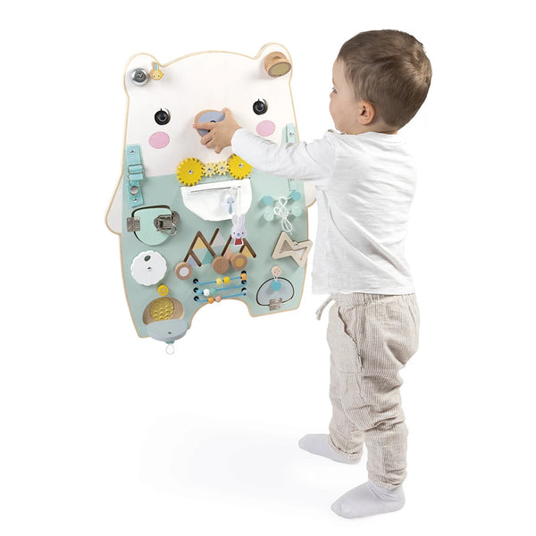 Janod Wooden Bear Busy-Board