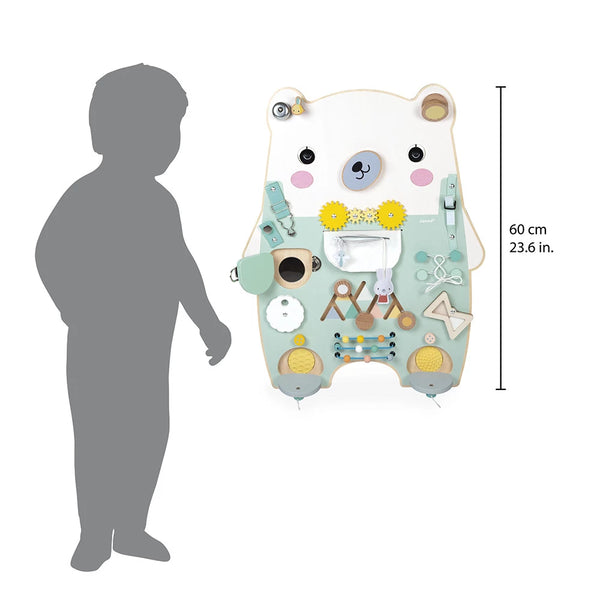 Janod Wooden Bear Busy-Board