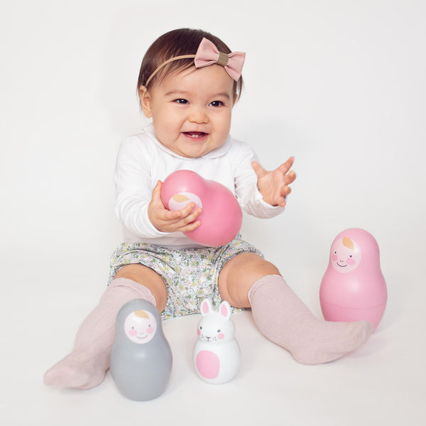 Rosa & Bo Nesting Babies - Pink
