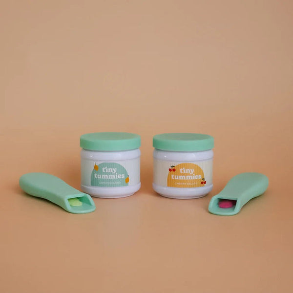 Tiny Harlow - Tiny Tummies Gelato Doll Food Jar and Spoon Set