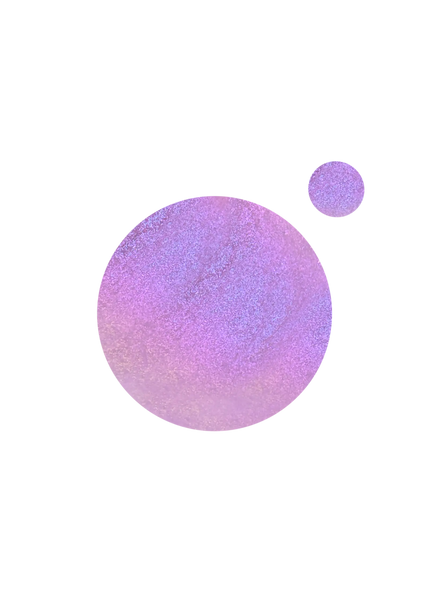 Namaki - Water Based Peelable Nail Polish - Glitter Purple