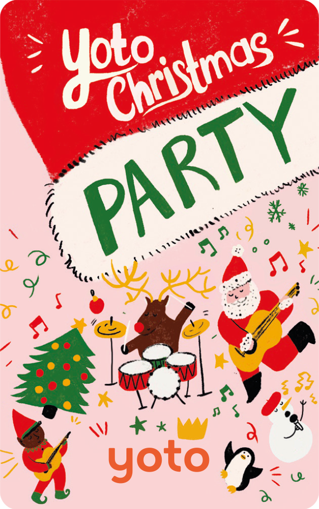 PRE-ORDER - Yoto - Christmas Party Audio Card