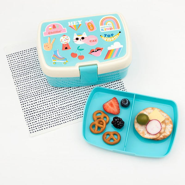 Rex London Top Banana Lunch Box With Tray