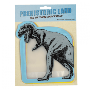 Rex London Prehistoric Land Snack Bags (Set of 3)