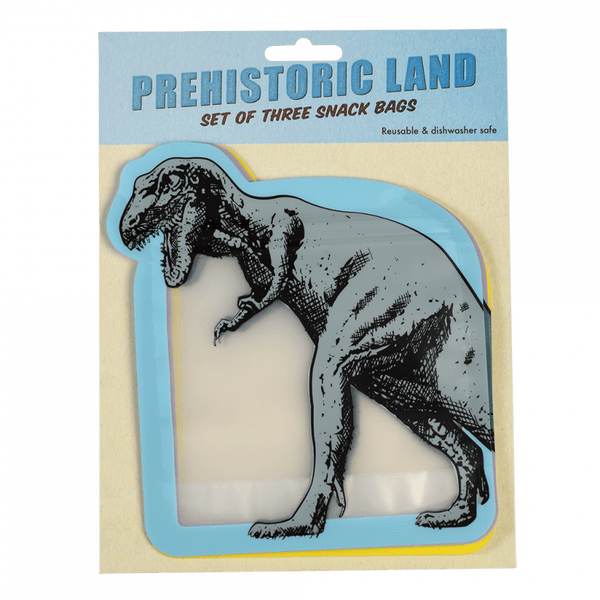 Rex London Prehistoric Land Snack Bags (Set of 3)
