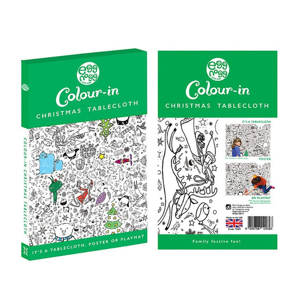 Giant Colouring Poster/Tablecloth – Christmas