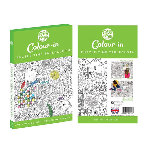Giant Colouring Poster/Tablecloth – Puzzletime
