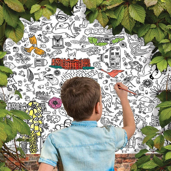 Giant Poster / Tablecloth – Secret Garden