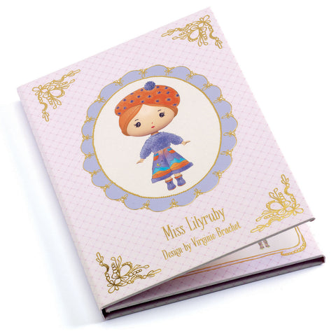 Djeco Miss Lilyruby - Removable Stickers