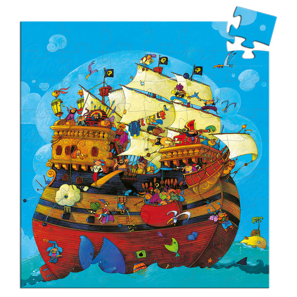 Djeco 54 Piece Barbarossa's Boat Puzzle