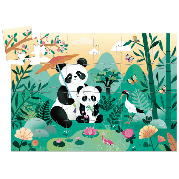 Djeco 24 Piece Leo The Panda Jigsaw Puzzle