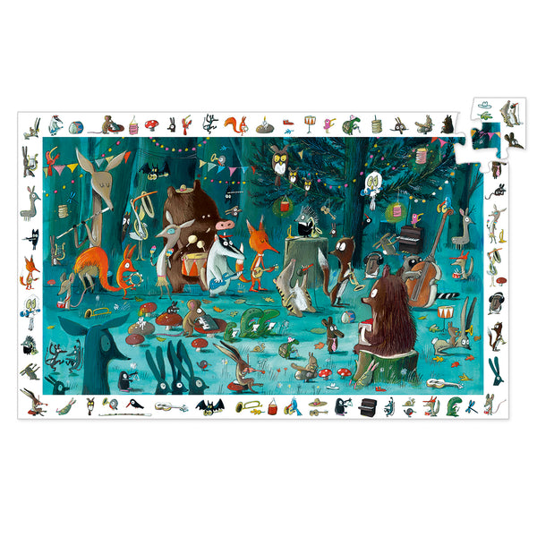Djeco 35 Piece The Orchestra Observation Jigsaw Puzzle