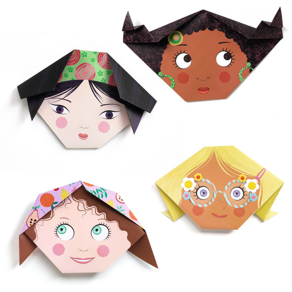 Djeco Origami Pretty Faces