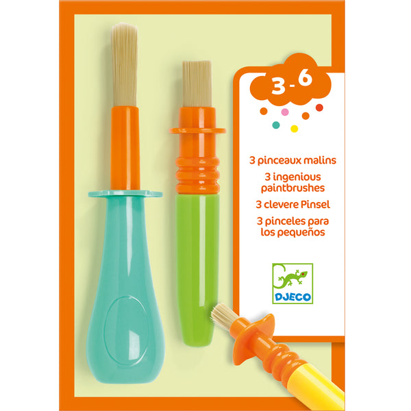 Djeco 3 Smart Brushes