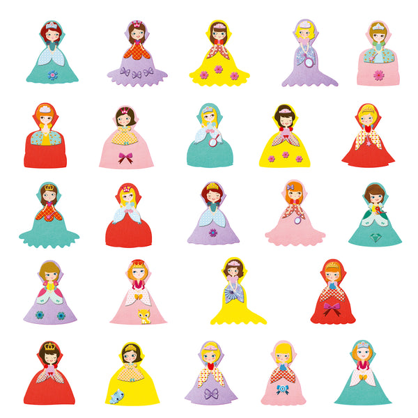 Djeco Create Princesses with Stickers