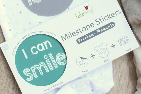Precious Moments Milestone Stickers - Seagreen