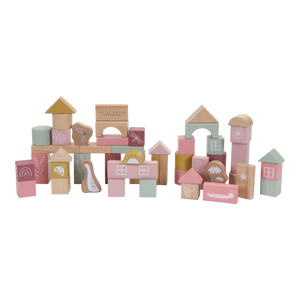 Little Dutch Building Blocks - Pink