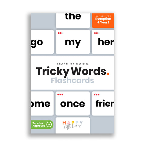 Tricky Words Flashcards – Junior & Senior Infants