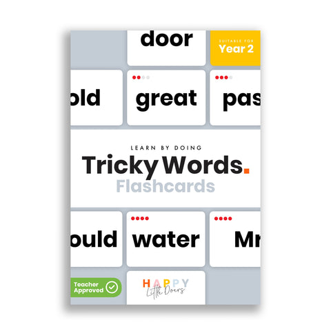 Tricky Words Flashcards - First Class
