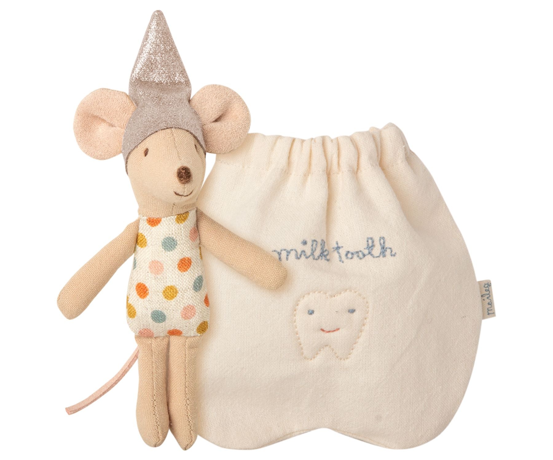 Maileg Tooth Fairy Mouse with Pouch